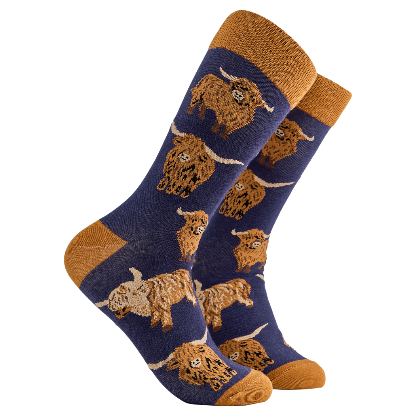 Och Aye the Moo! Socks