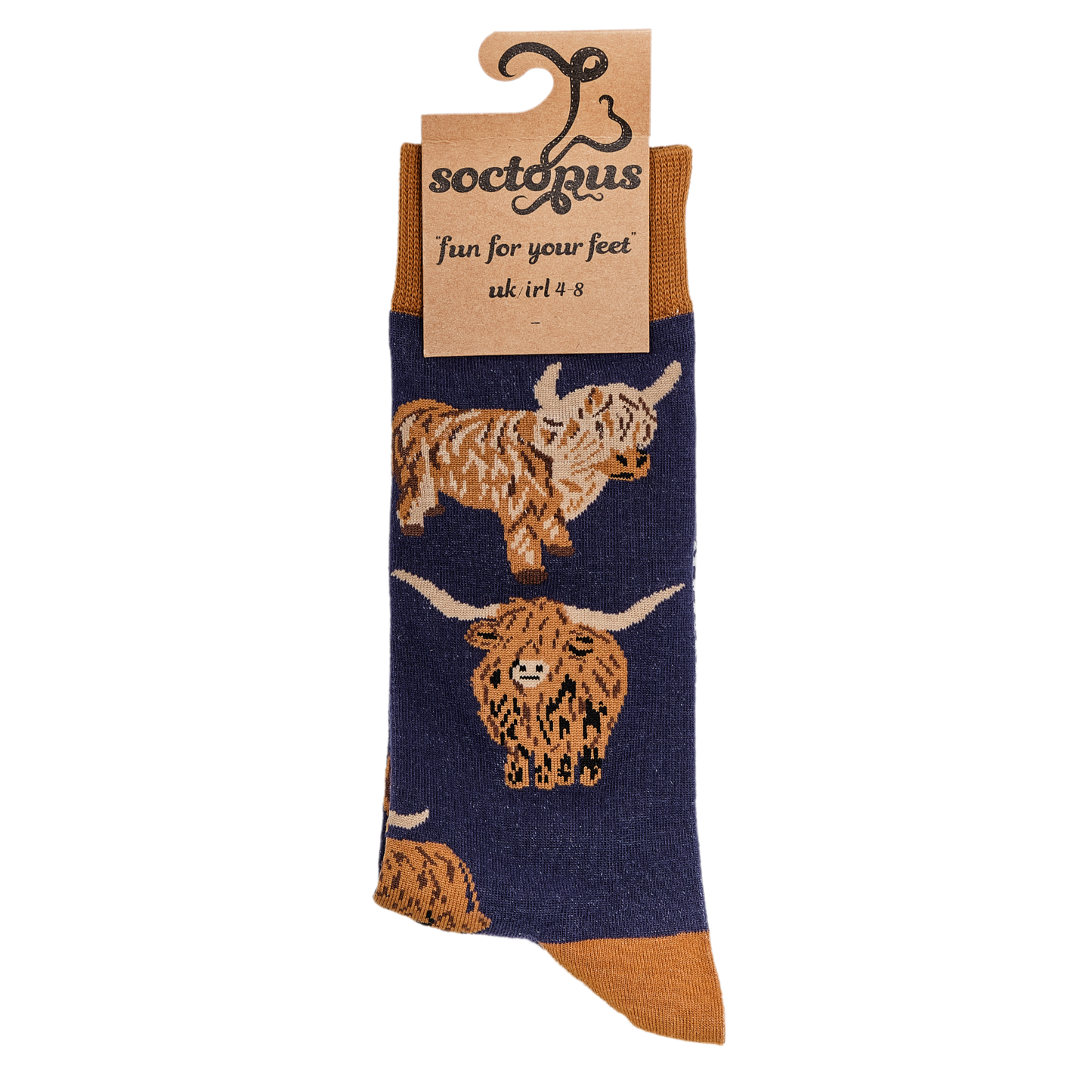Och Aye the Moo! Socks