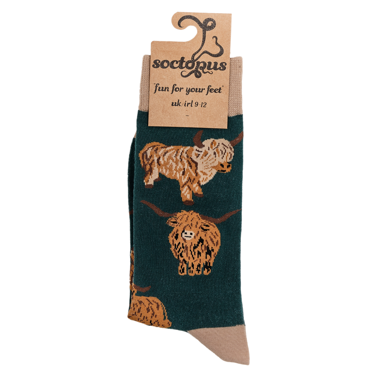 Och Aye the Moo! Socks