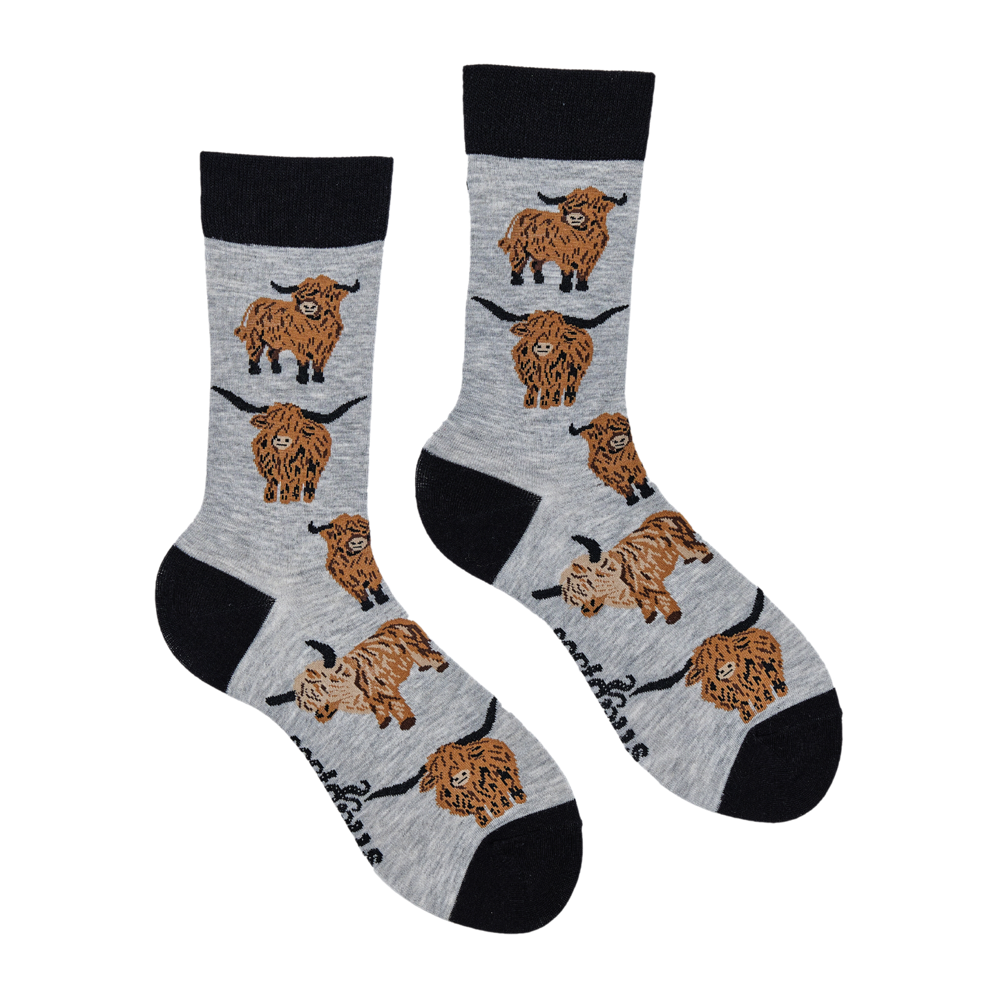 Och Aye the Moo! Socks