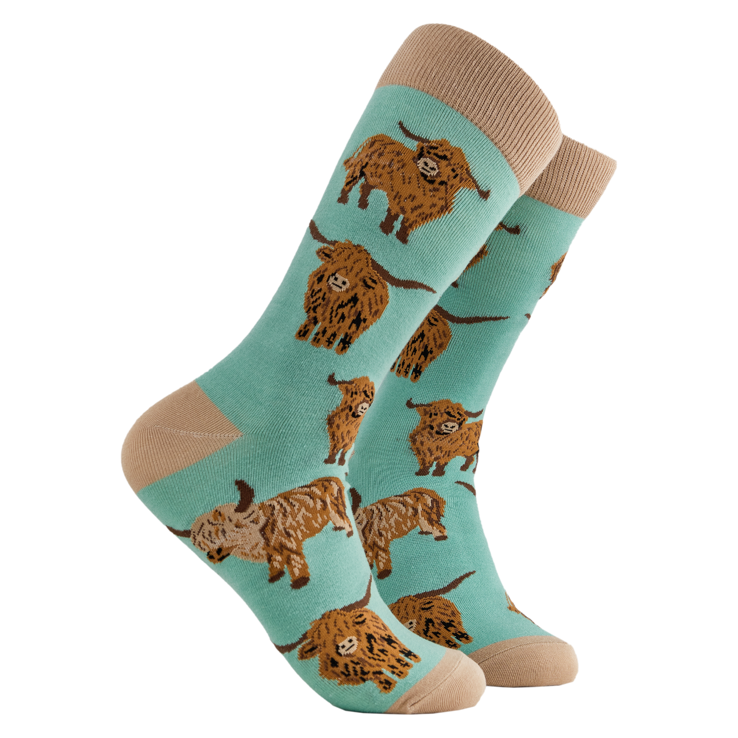 Och Aye the Moo! Socks
