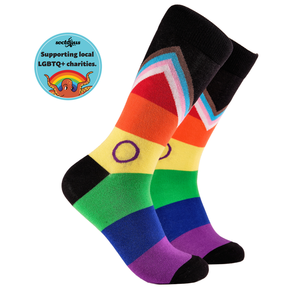 
                  
                    LGBTQA+ Socks - Progress Pride
                  
                