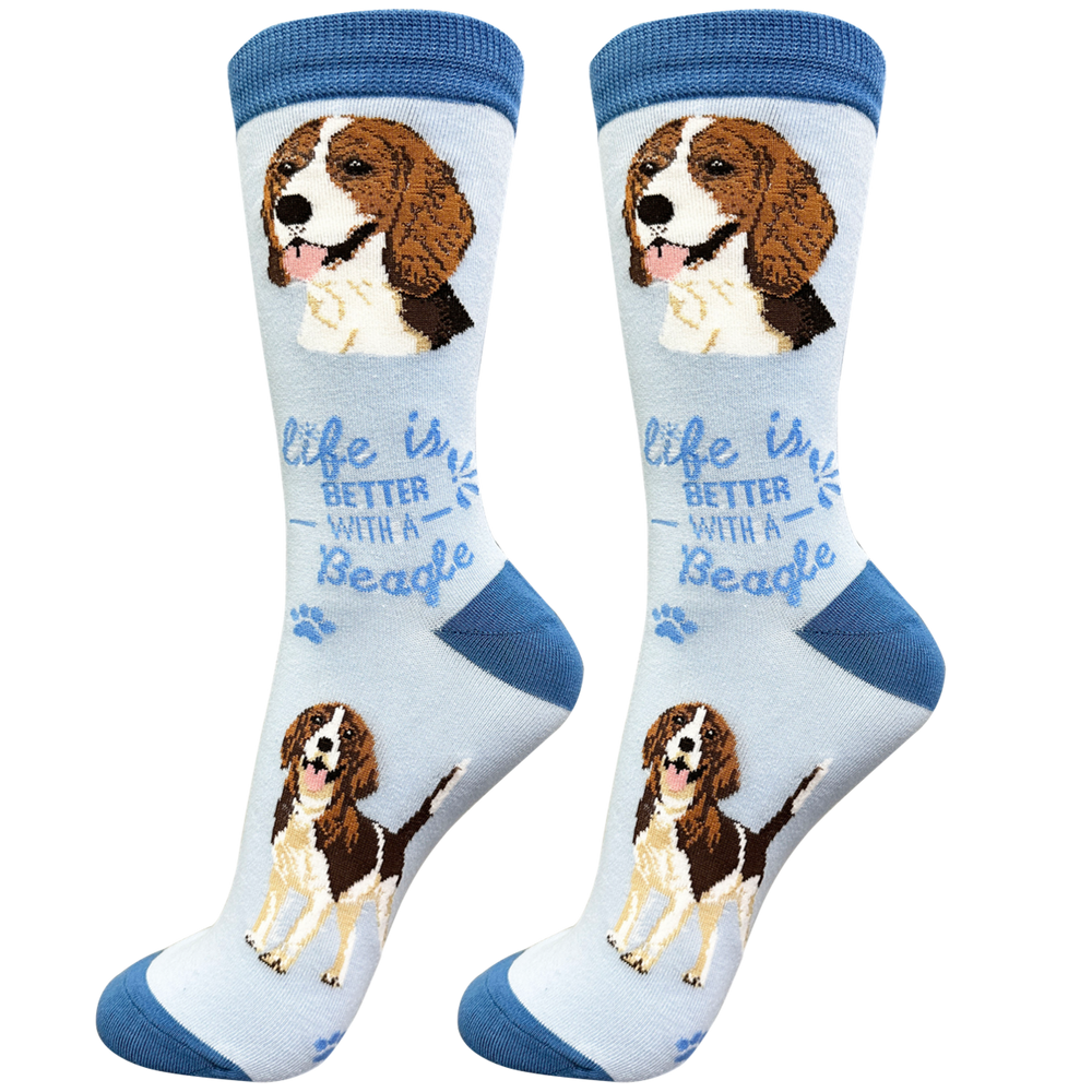 
                      
                        Life is Better With a Beagle Dog Socks
                      
                    