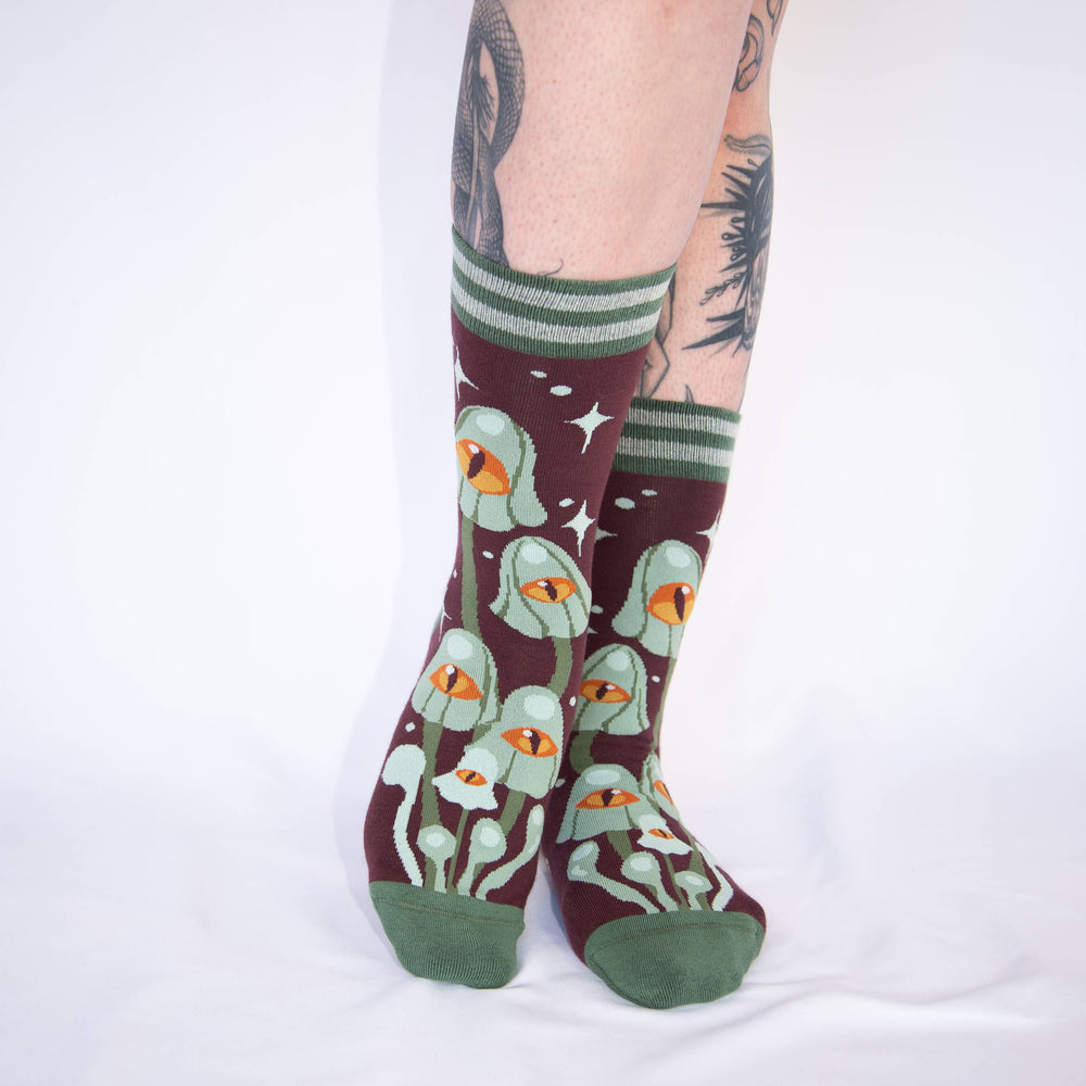 
                      
                        Mystic Mushrooms Socks
                      
                    