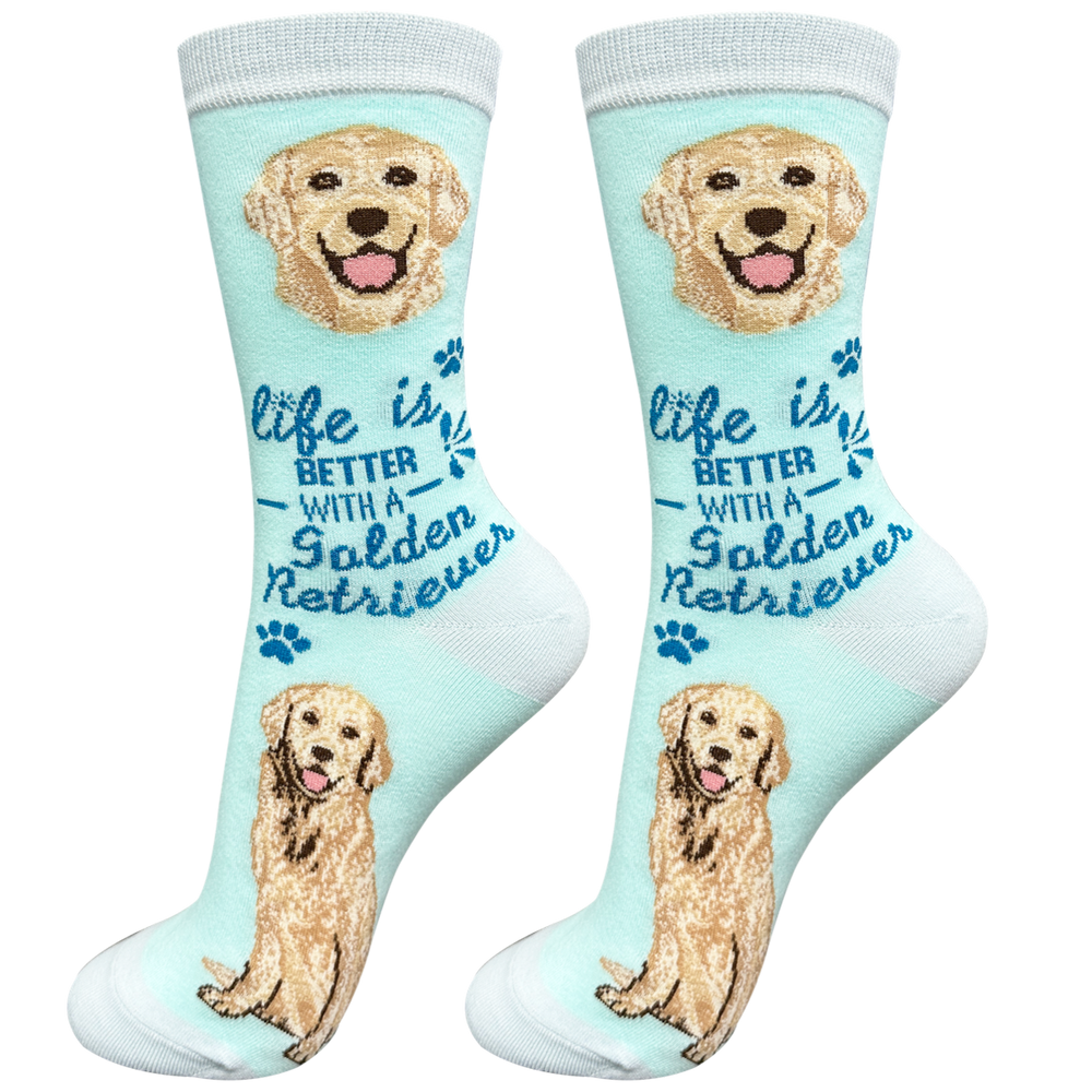 
                      
                        Life is Better With a Golden Retriever Dog Socks
                      
                    