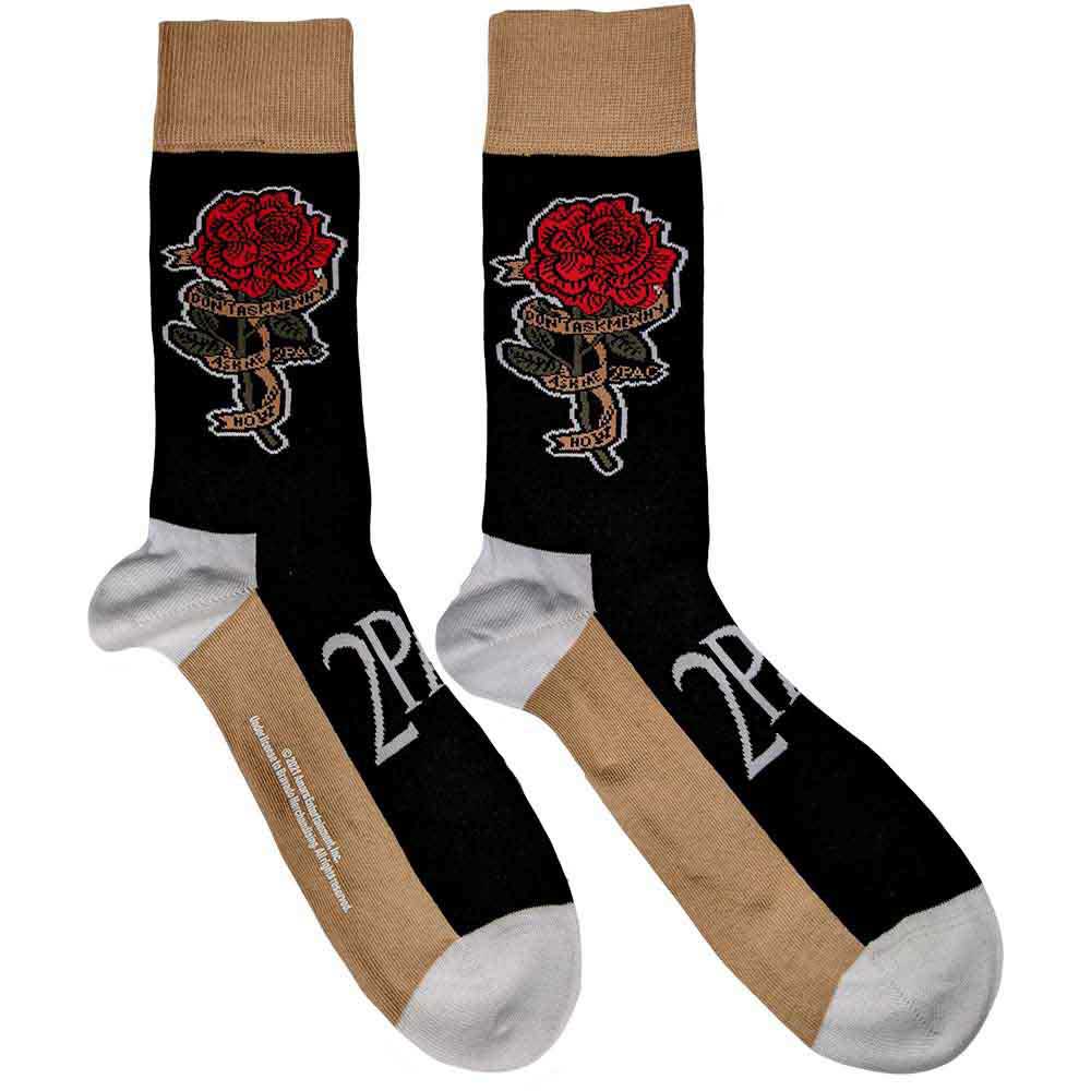 Tupac Rose Socks