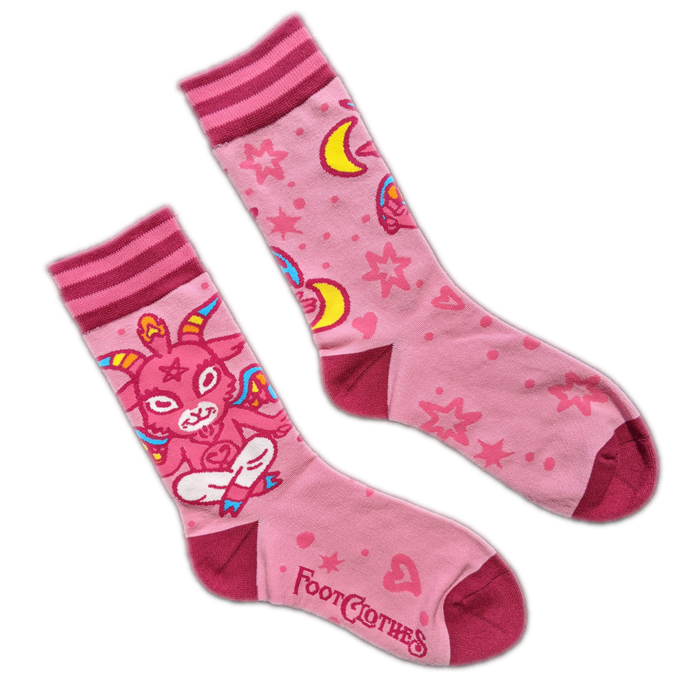 
                      
                        Cute Baphomet Socks
                      
                    