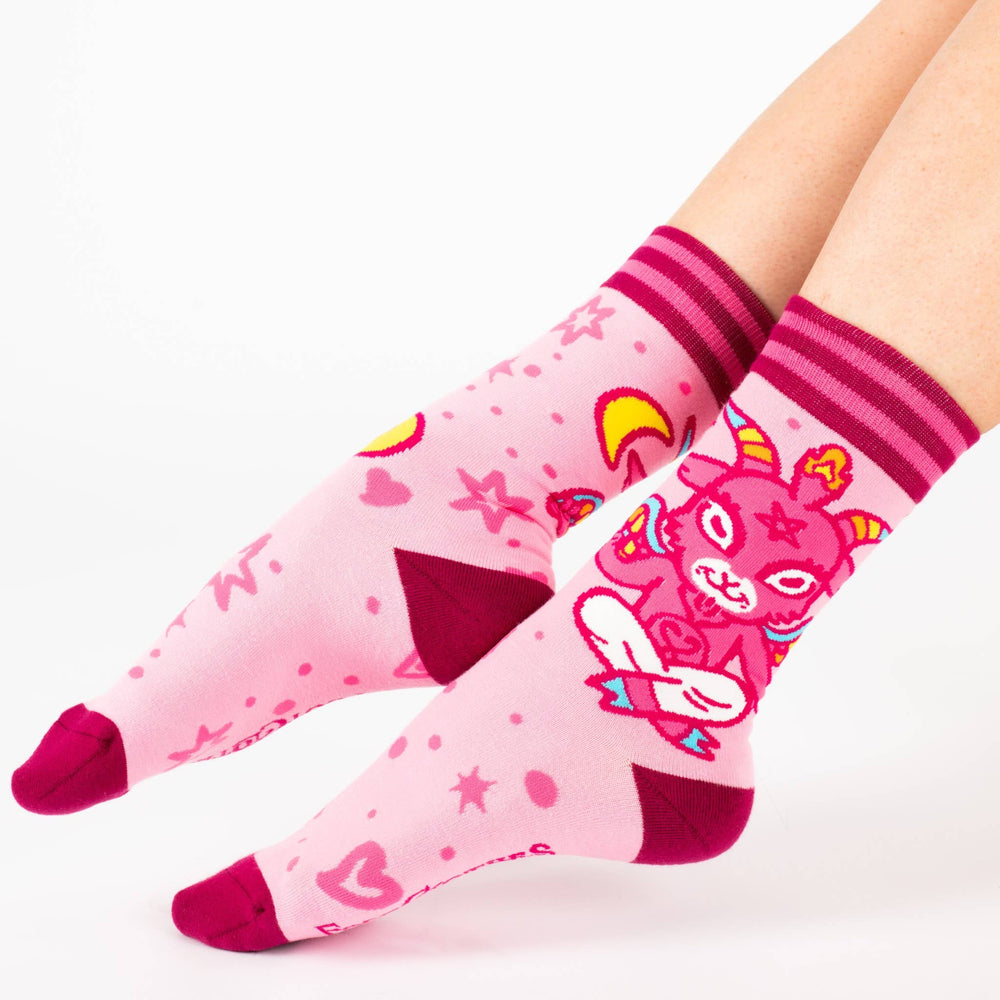 
                      
                        Cute Baphomet Socks
                      
                    