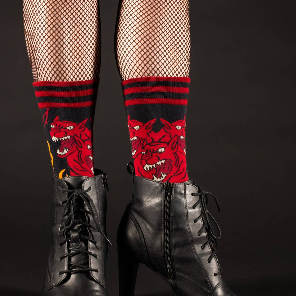 
                      
                        Evil AF Cerberus Socks
                      
                    