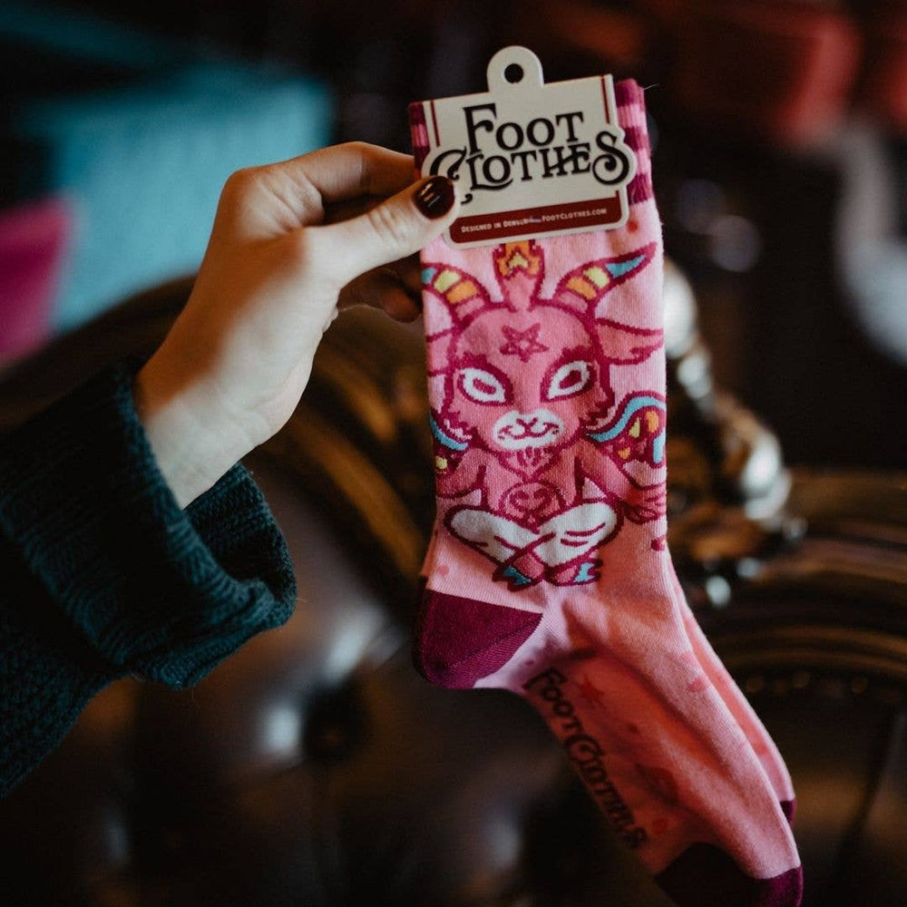 
                      
                        Cute Baphomet Socks
                      
                    