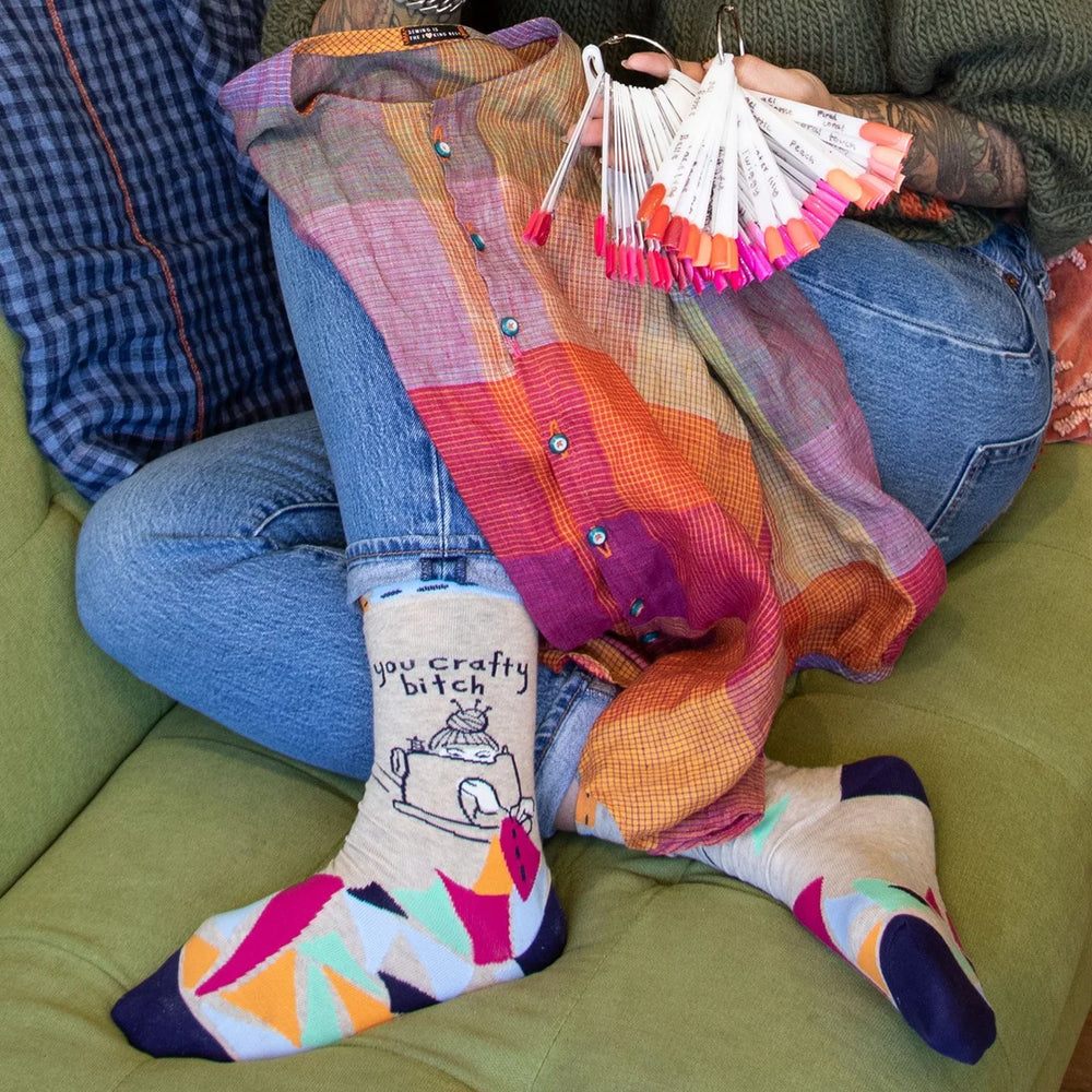
                      
                        You Crafty B**ch Socks
                      
                    