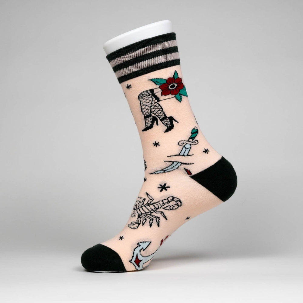 
                      
                        Tattooed Lady Socks
                      
                    