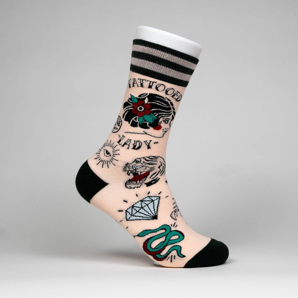 
                      
                        Tattooed Lady Socks
                      
                    