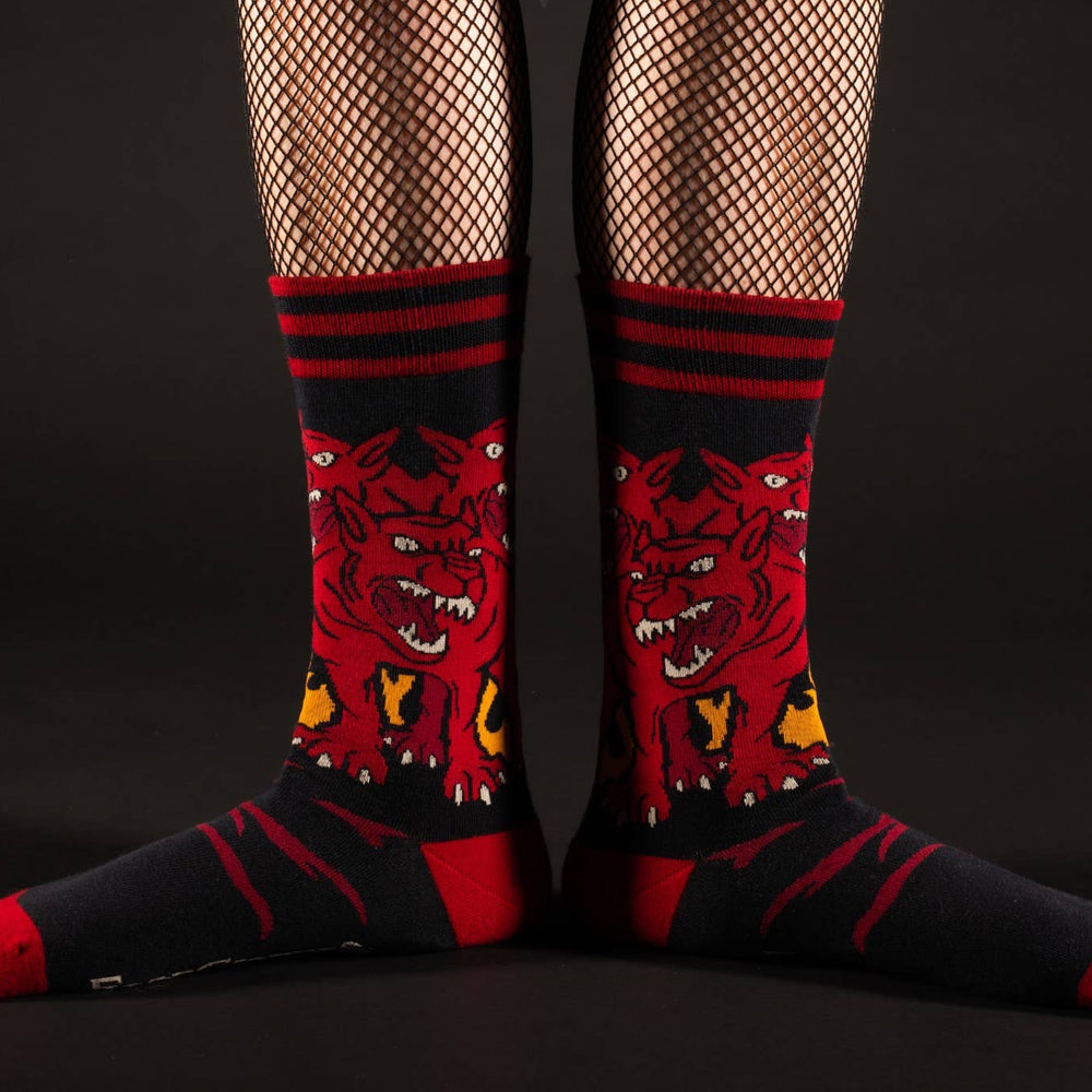 
                      
                        Evil AF Cerberus Socks
                      
                    