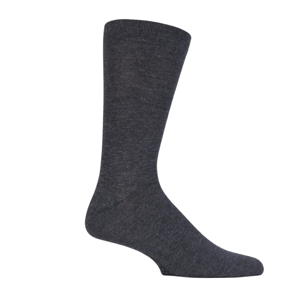 
                  
                    A black pair of socks.
                  
                