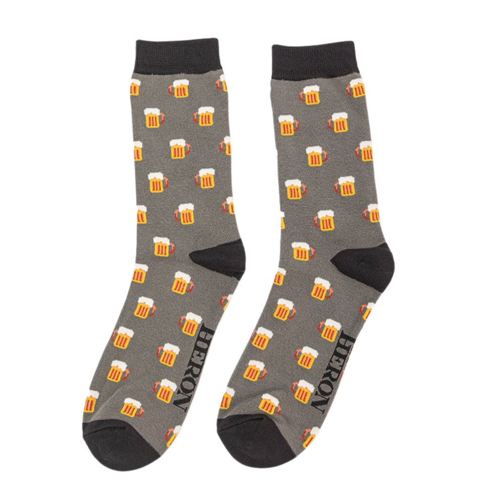 
                      
                        Beer Bamboo Socks - Miss Sparrow
                      
                    