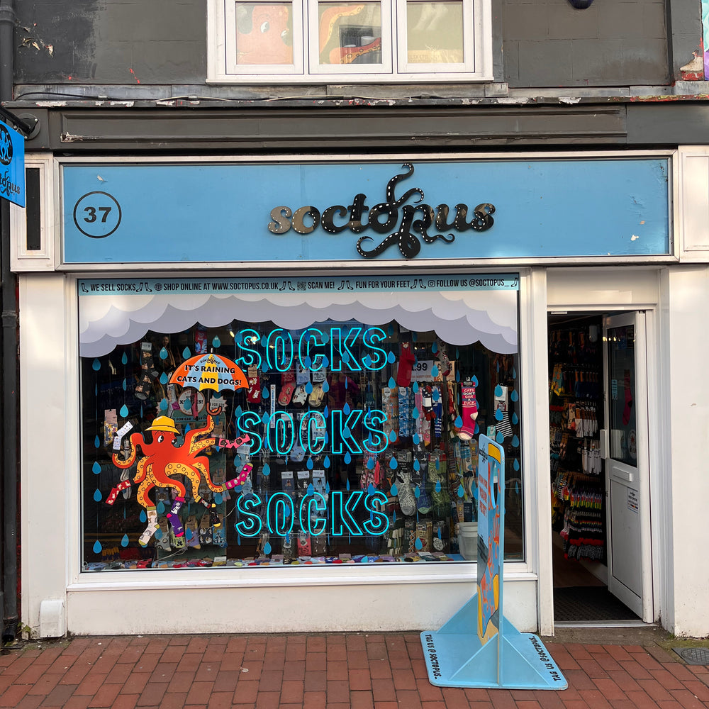 Soctopus Shop Front - Brighton 