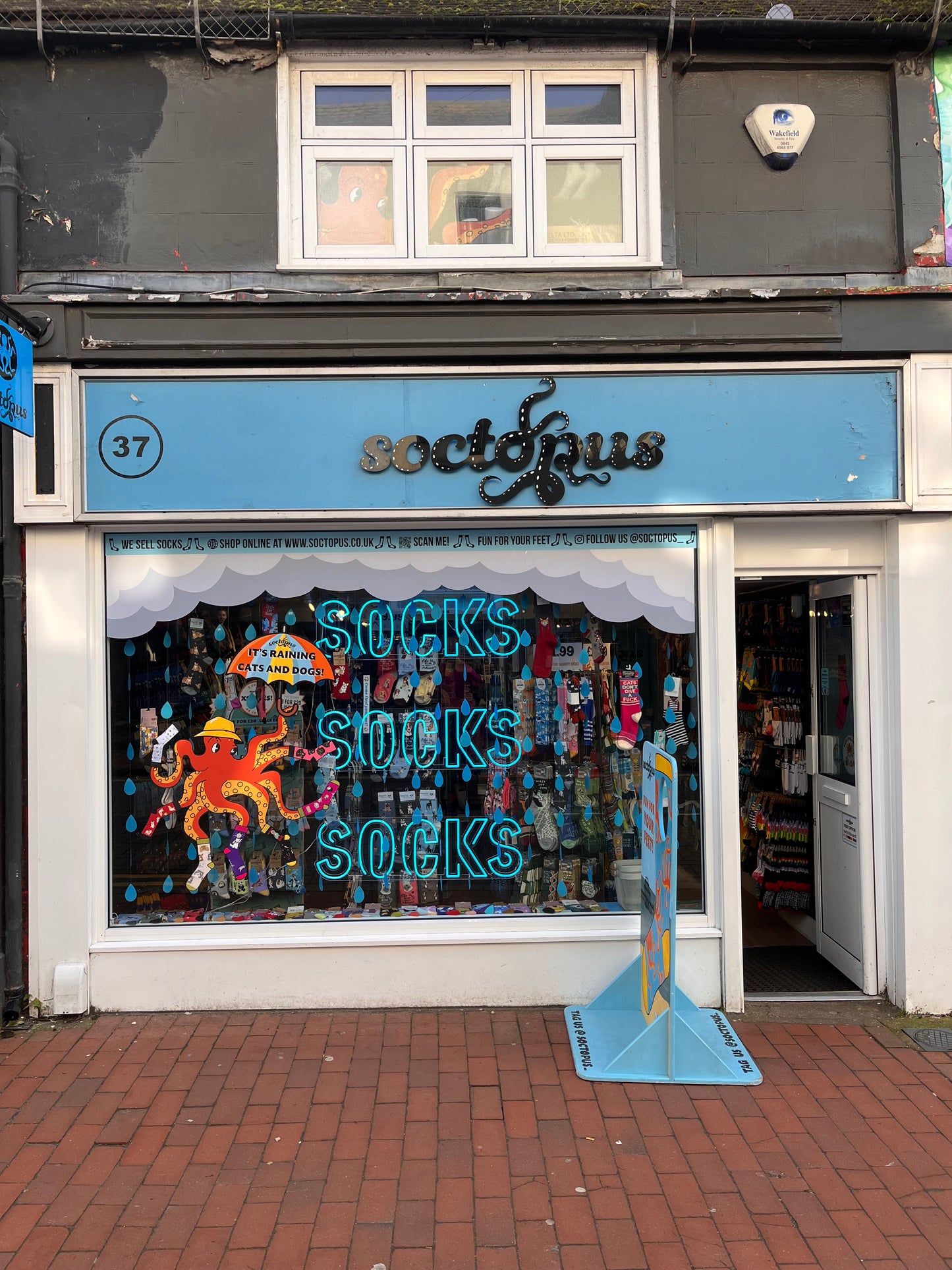 Soctopus Shop Front - Brighton 