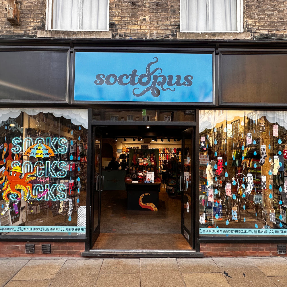 Soctopus Shop Front - Cambridge