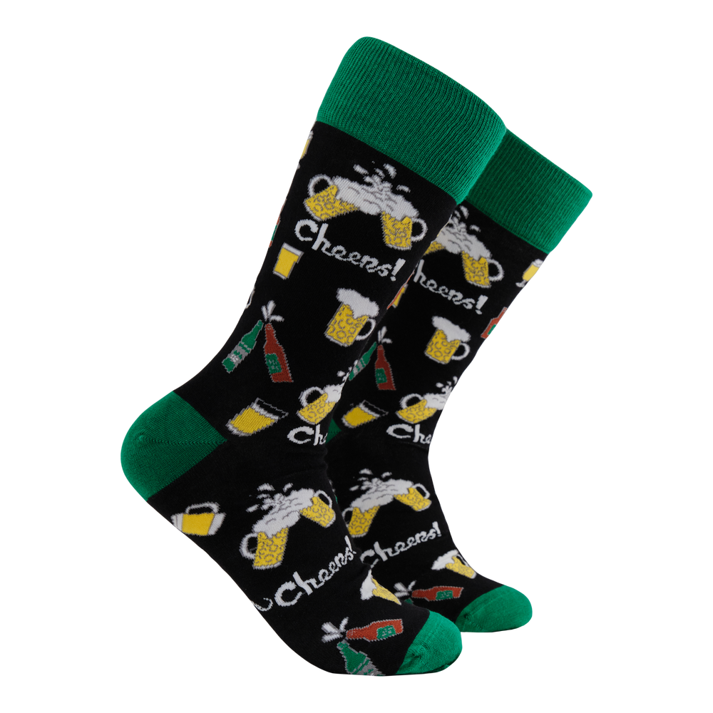 
                      
                        Beer Socks - CHEERS!
                      
                    