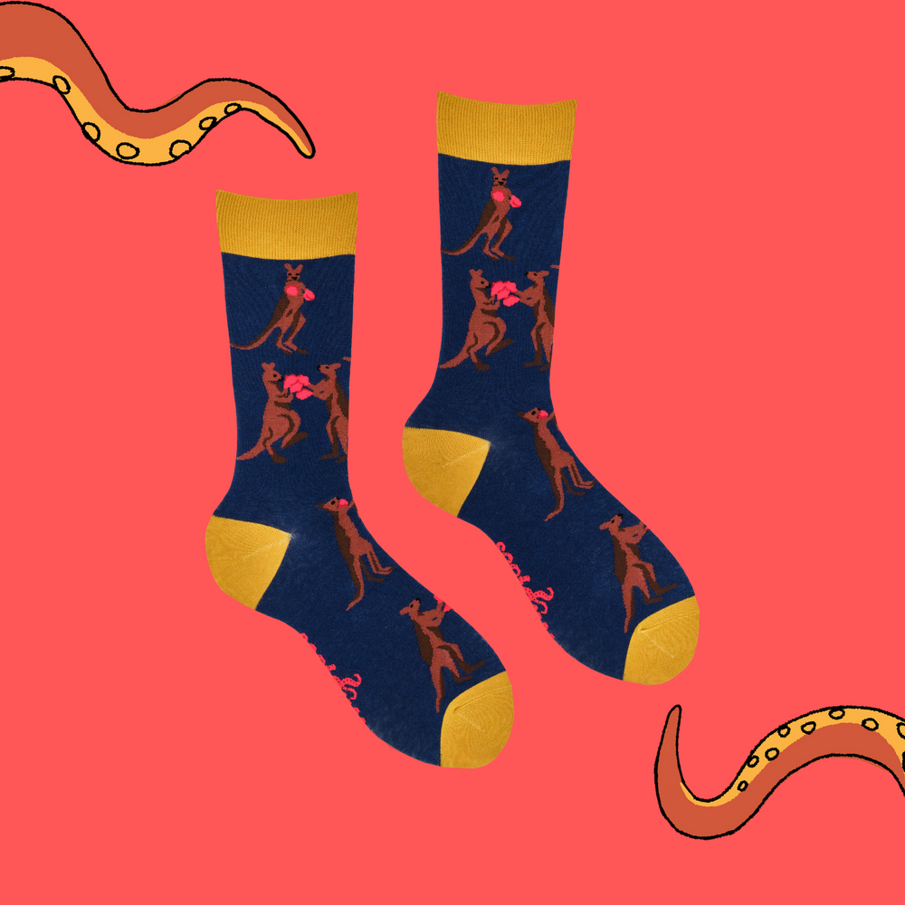 
                      
                        Boxing Kangaroo Socks
                      
                    