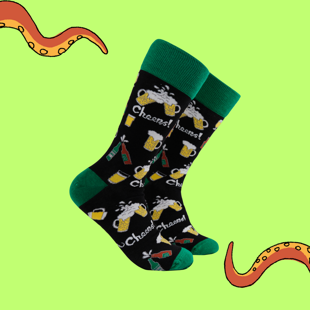
                      
                        Beer Socks - CHEERS!
                      
                    