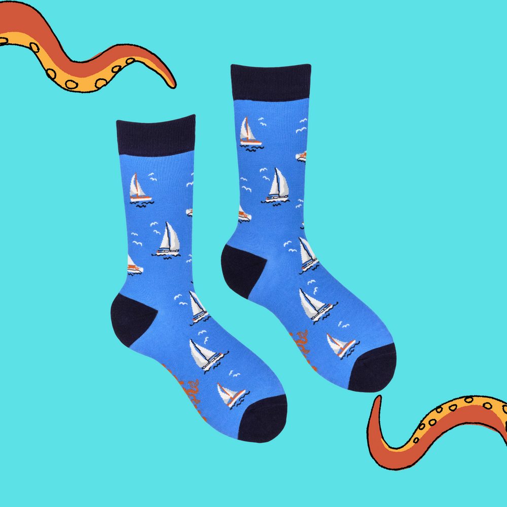 
                      
                        Sailing Bamboo Socks
                      
                    