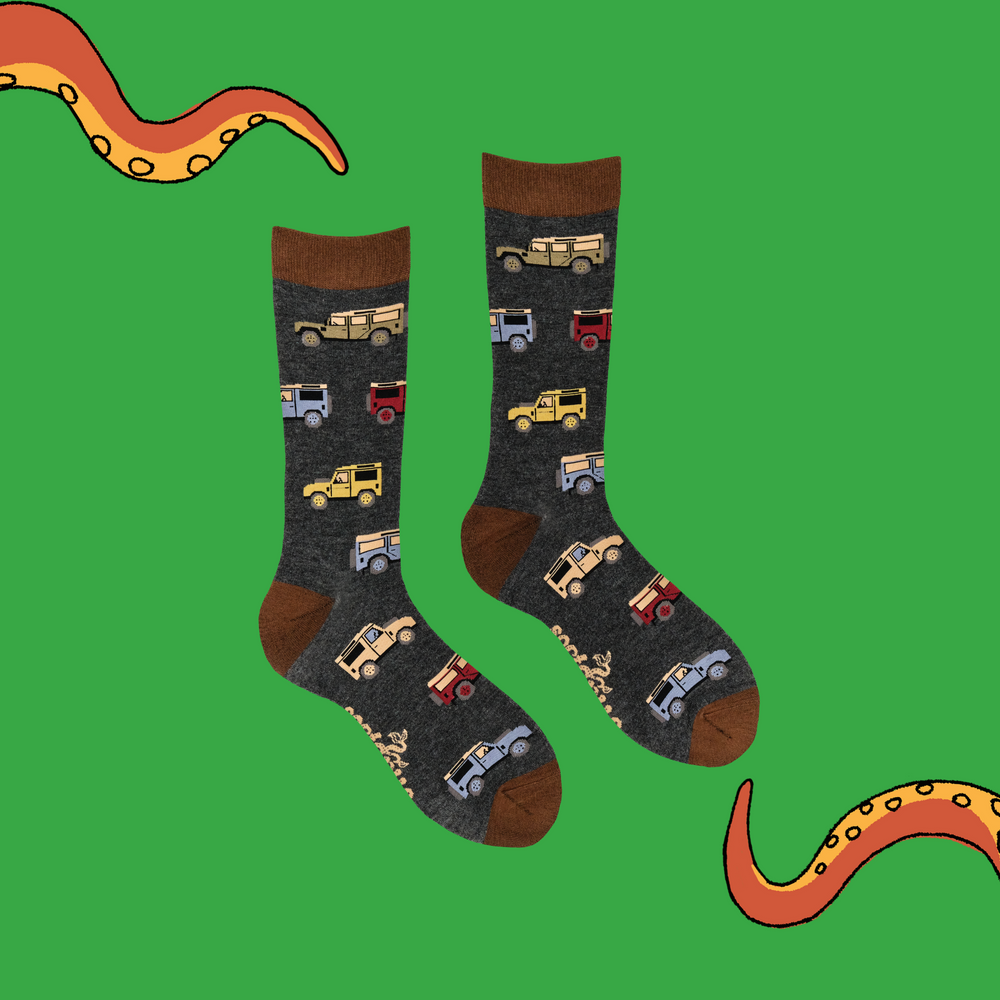 
                      
                        Vintage Car Socks - Off Roader Bamboo
                      
                    