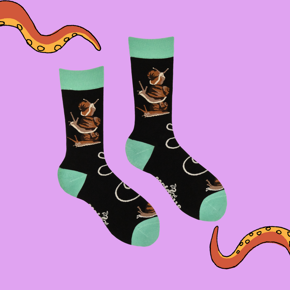 
                      
                        Snails Bamboo Socks
                      
                    