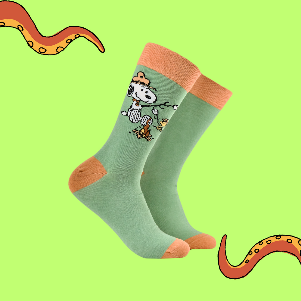 Peanuts Socks - Adventure Snoopy