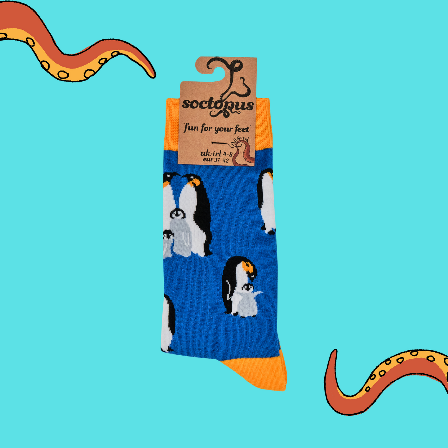 
                  
                    Penguin Socks - We Are Family
                  
                