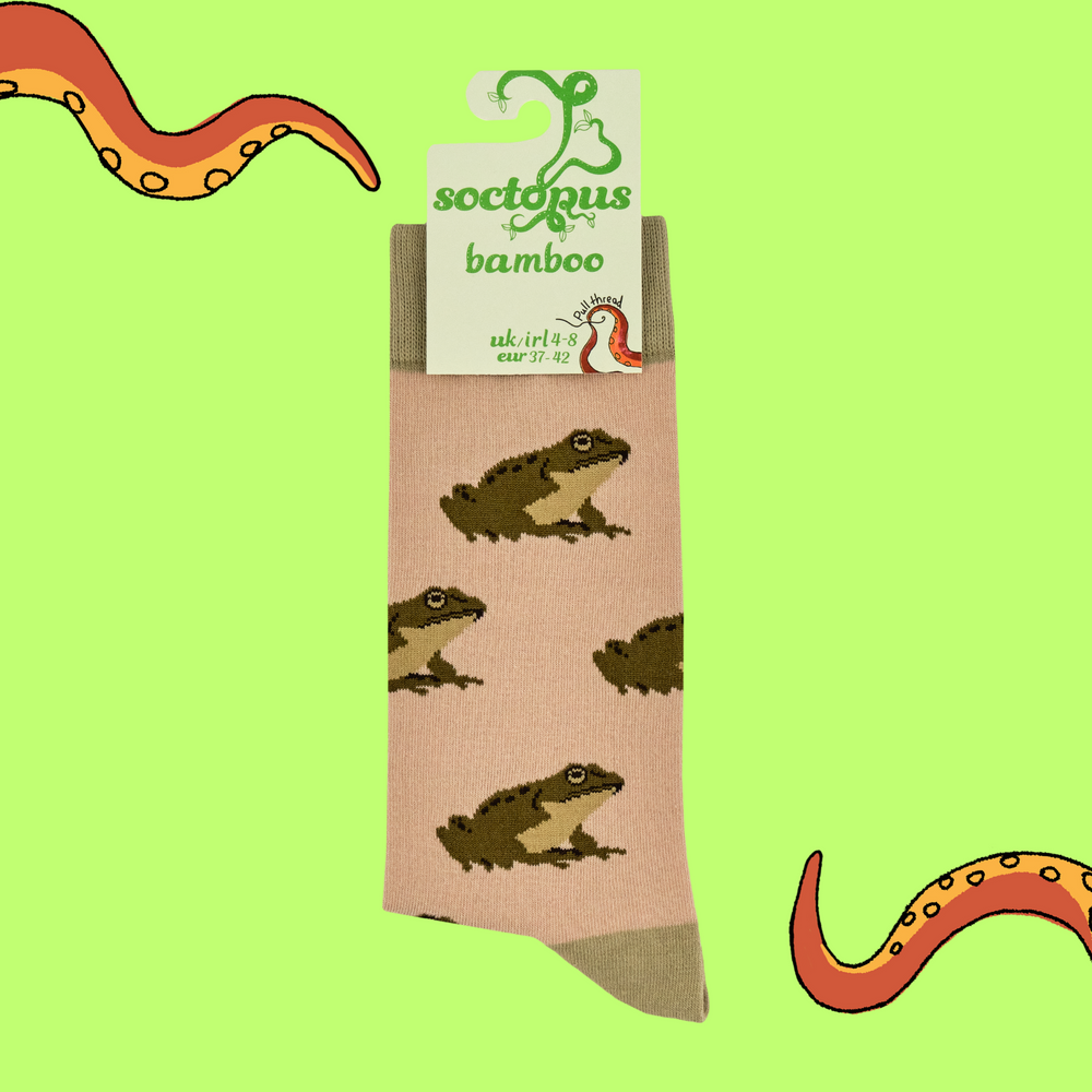 
                      
                        Frogs Bamboo Socks
                      
                    