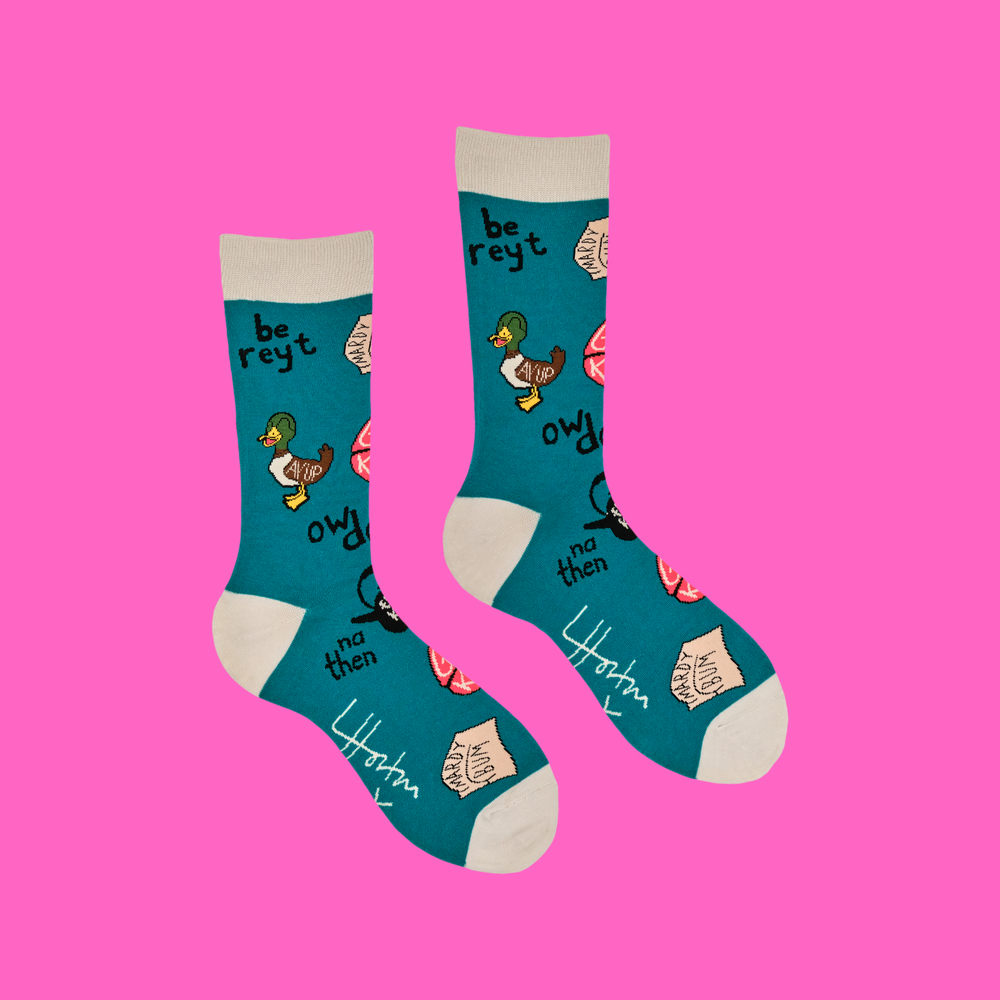 
                      
                        Y Slang Socks - Luke Horton
                      
                    