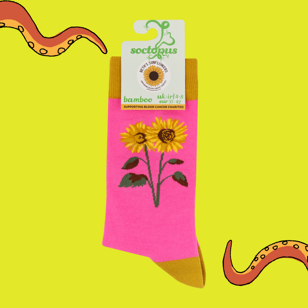 
                      
                        Sunflowers Bamboo Socks
                      
                    