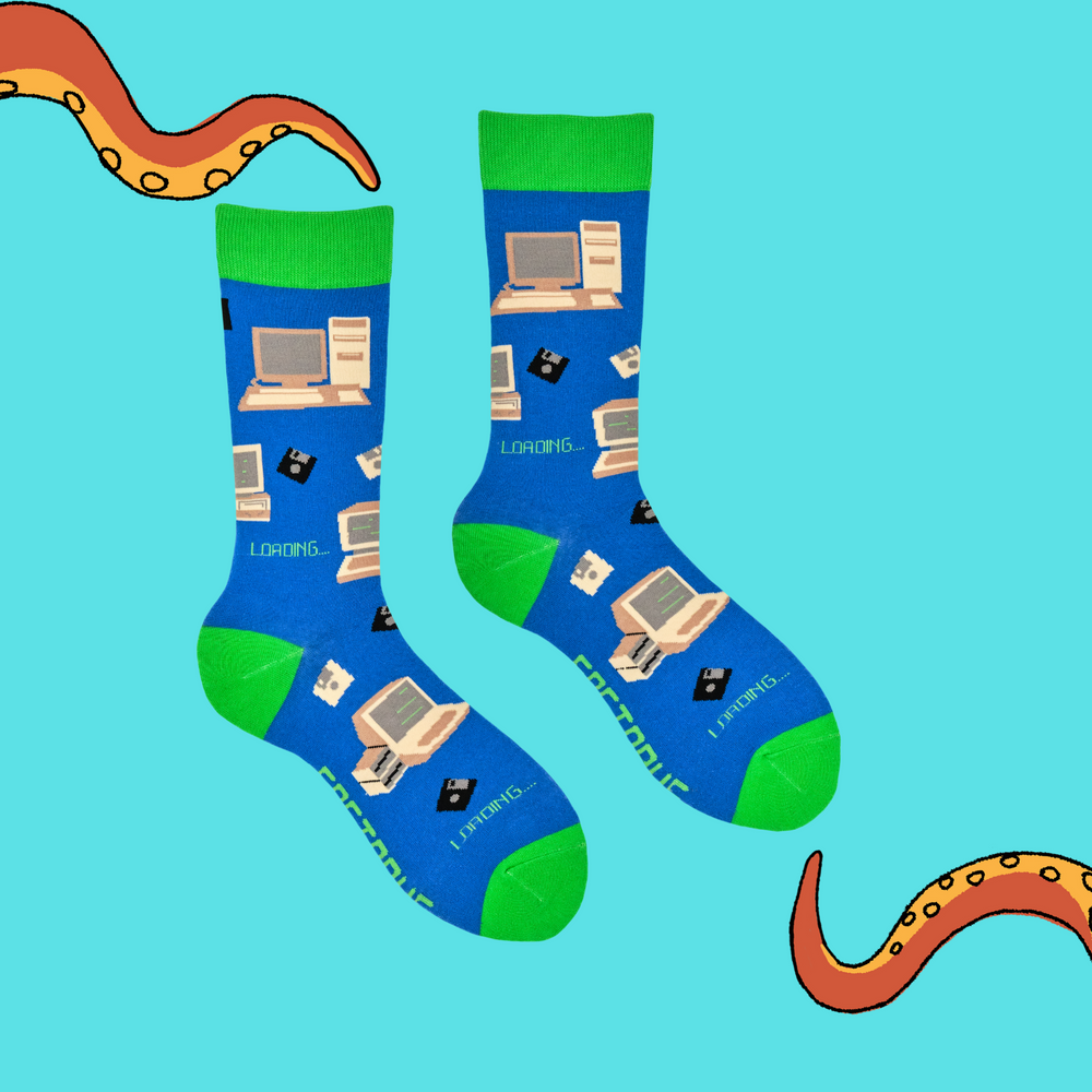 
                      
                        Computer Geek Socks
                      
                    