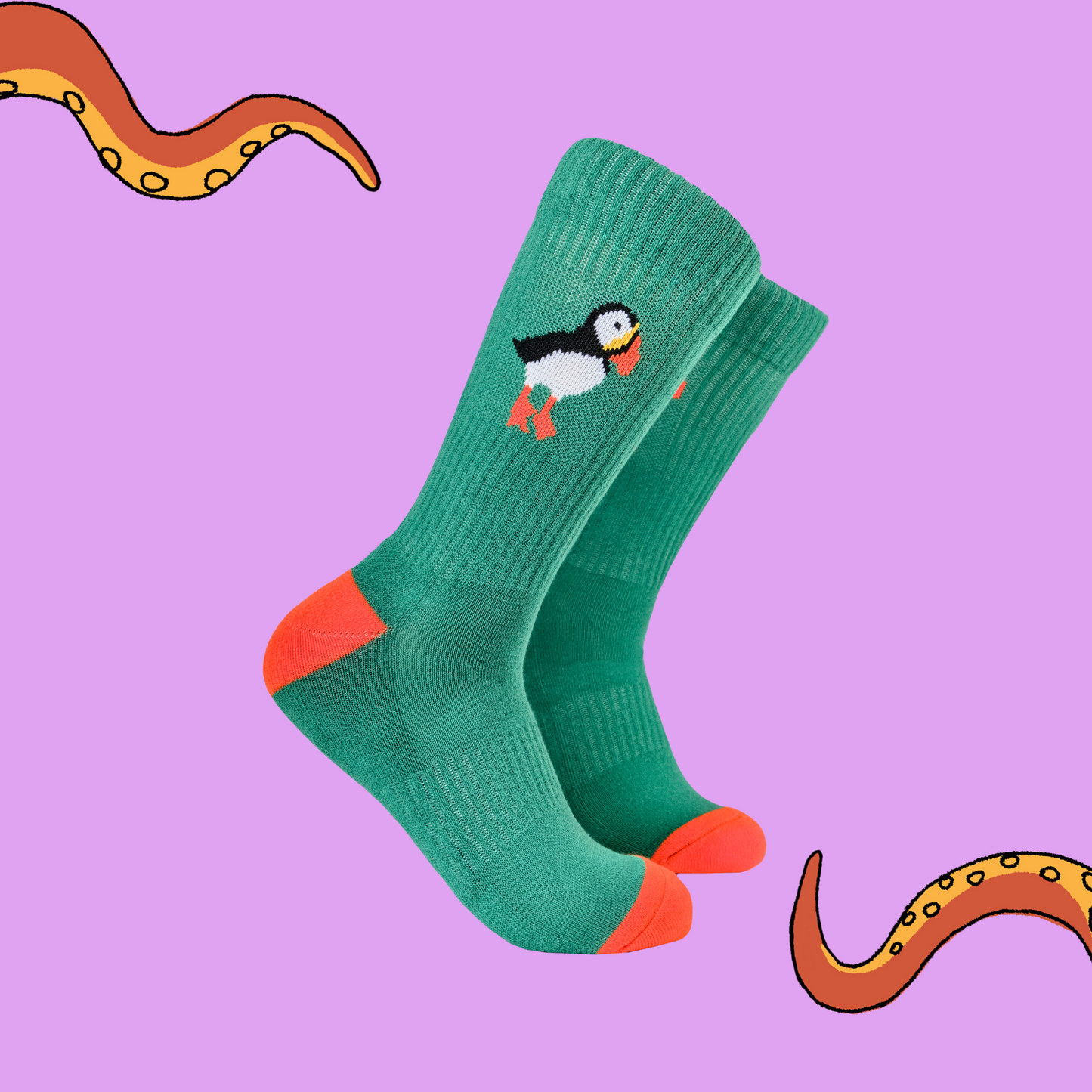 Puffin Socks - Mate For Life Athletic