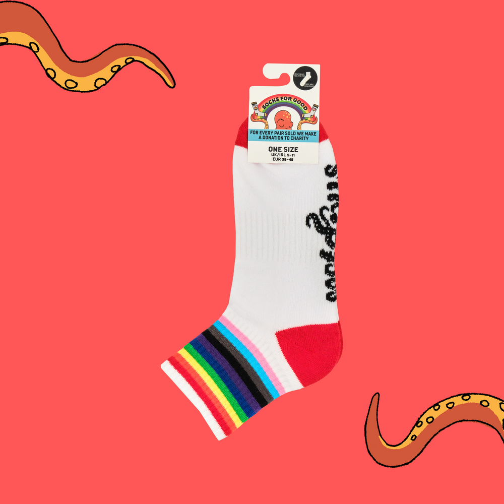 
                      
                        Pride Quarter Athletic Socks
                      
                    