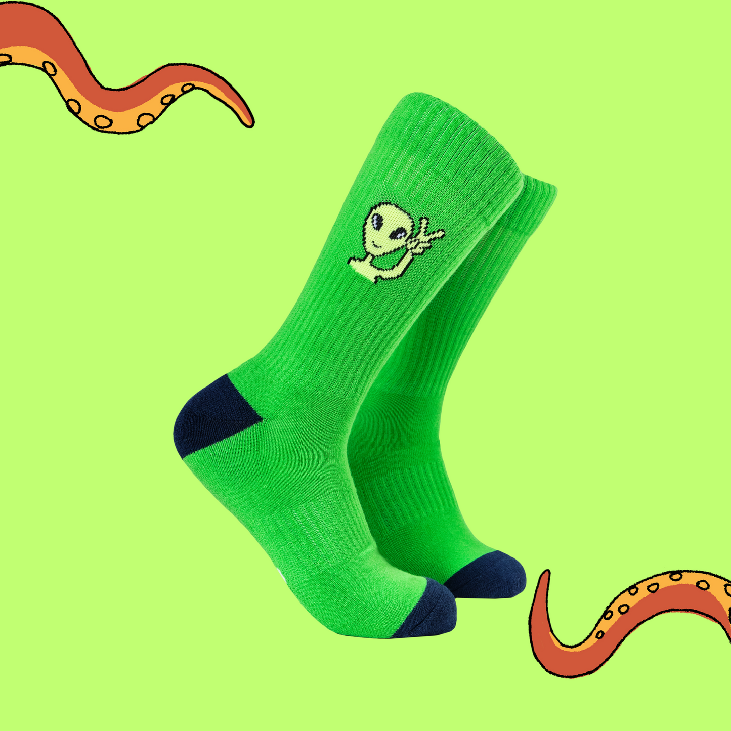 Alien Socks - Peaceman Athletic