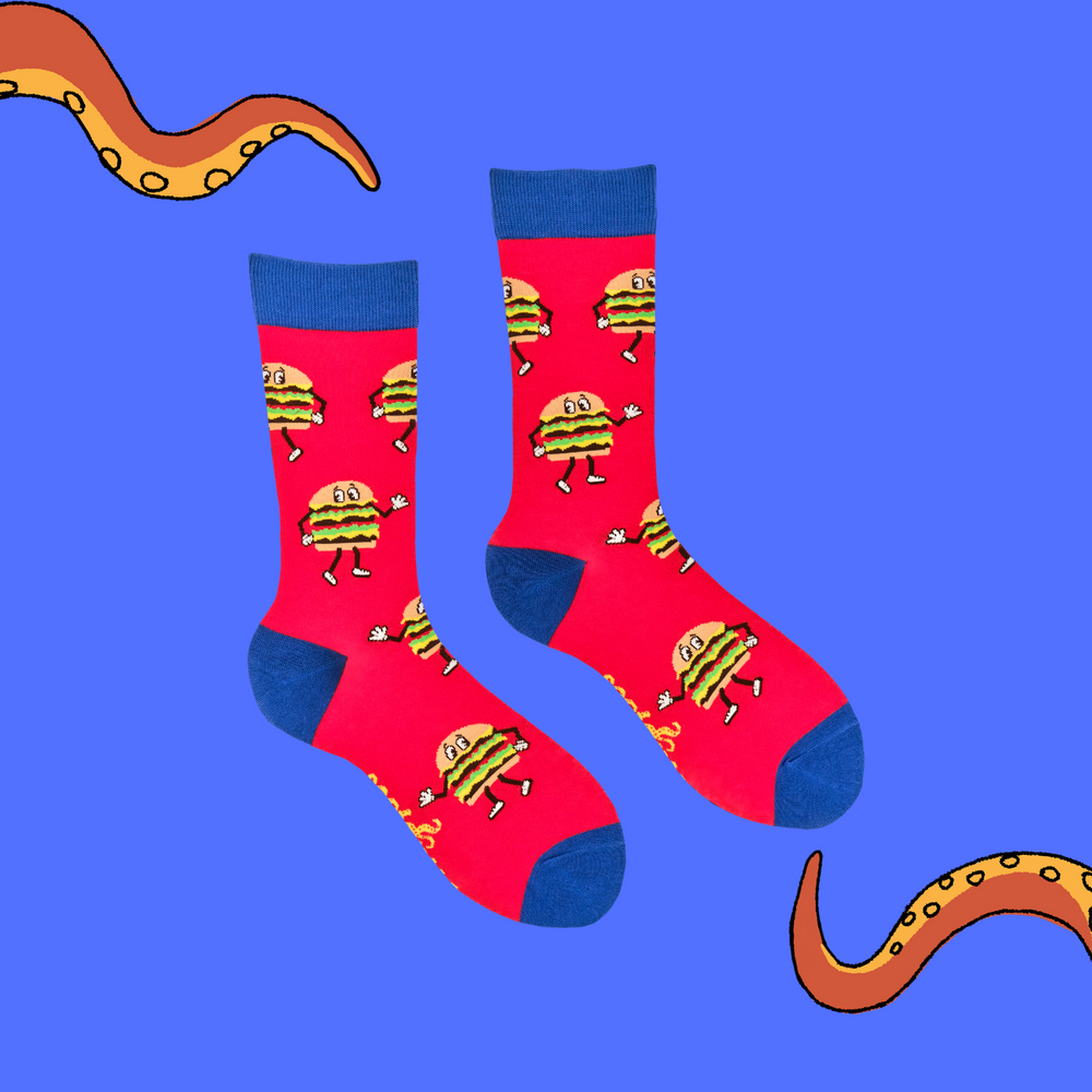 
                      
                        Burger Time Socks
                      
                    