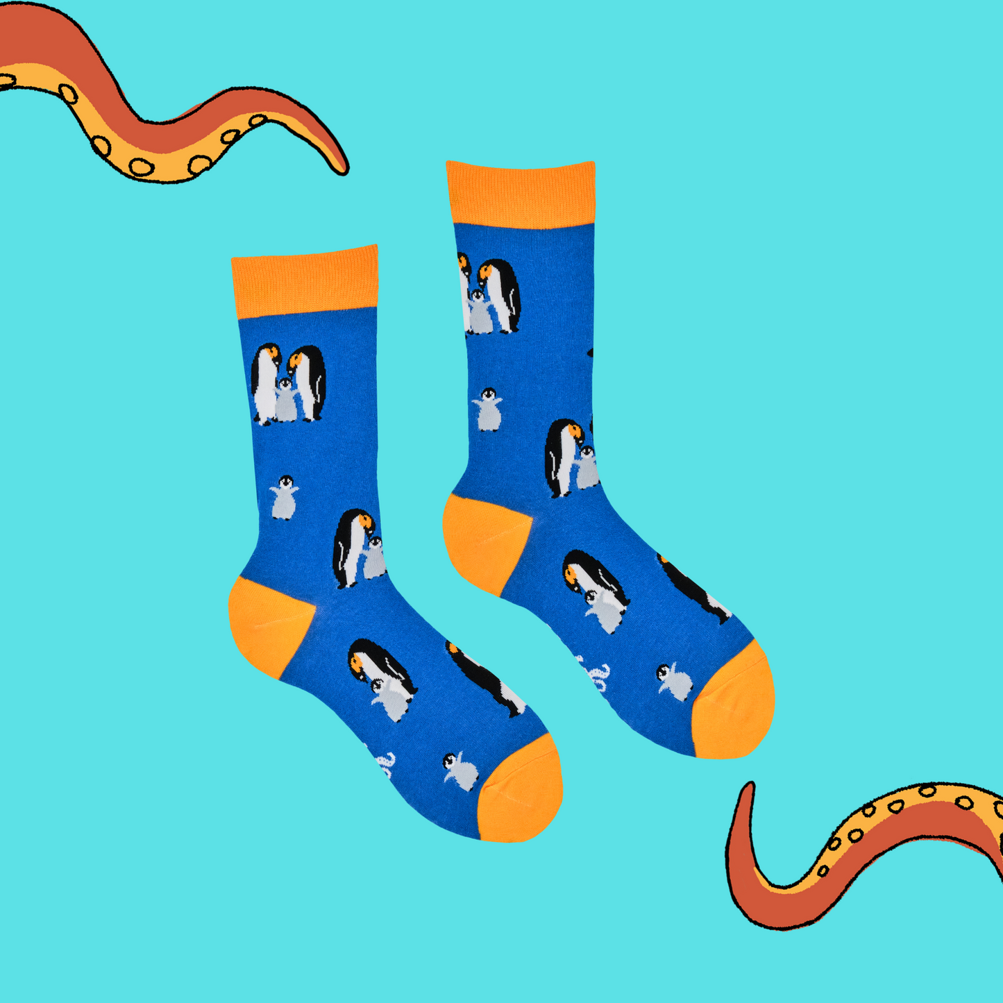 
                  
                    Penguin Socks - We Are Family
                  
                