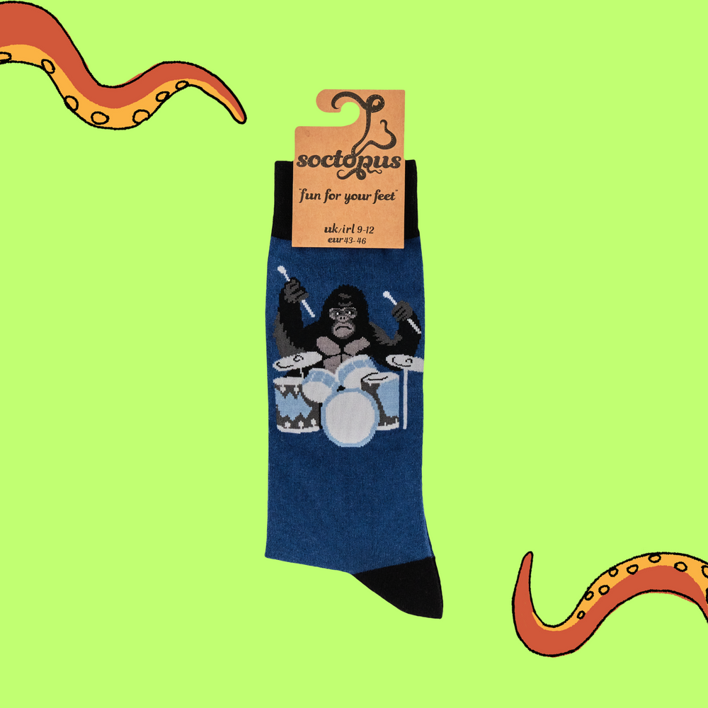 
                      
                        Gorilla Drumming Socks
                      
                    