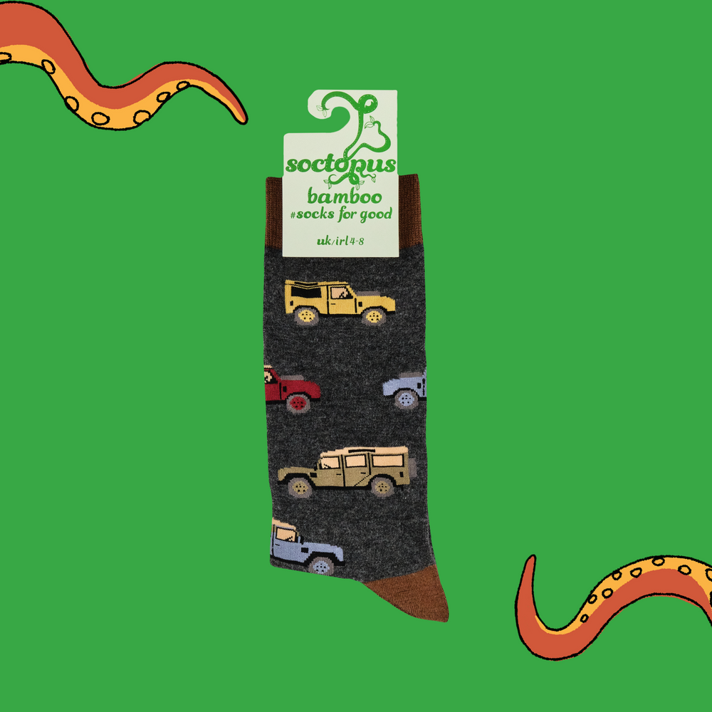 
                      
                        Vintage Car Socks - Off Roader Bamboo
                      
                    