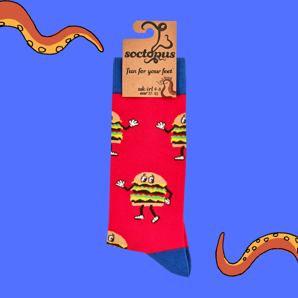 
                      
                        Burger Time Socks
                      
                    