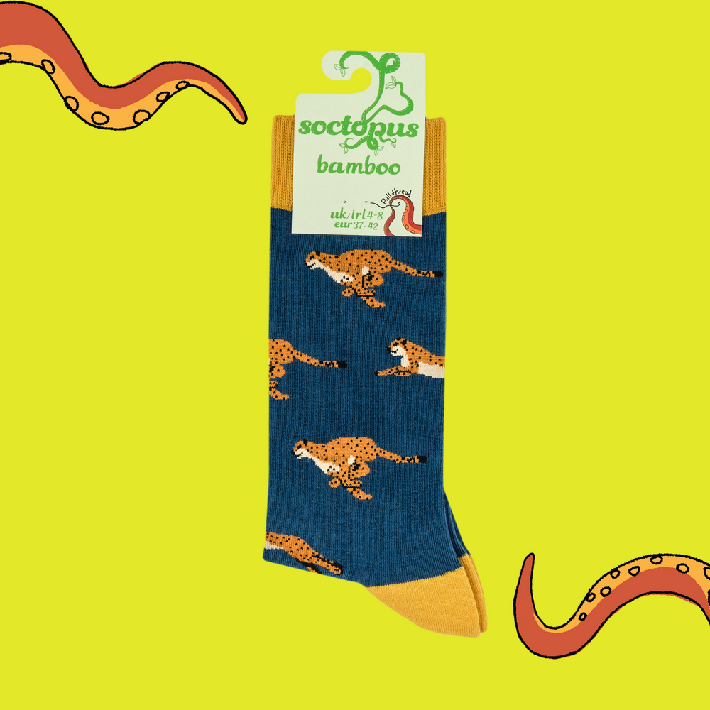 
                      
                        Cheetah Bamboo Socks
                      
                    