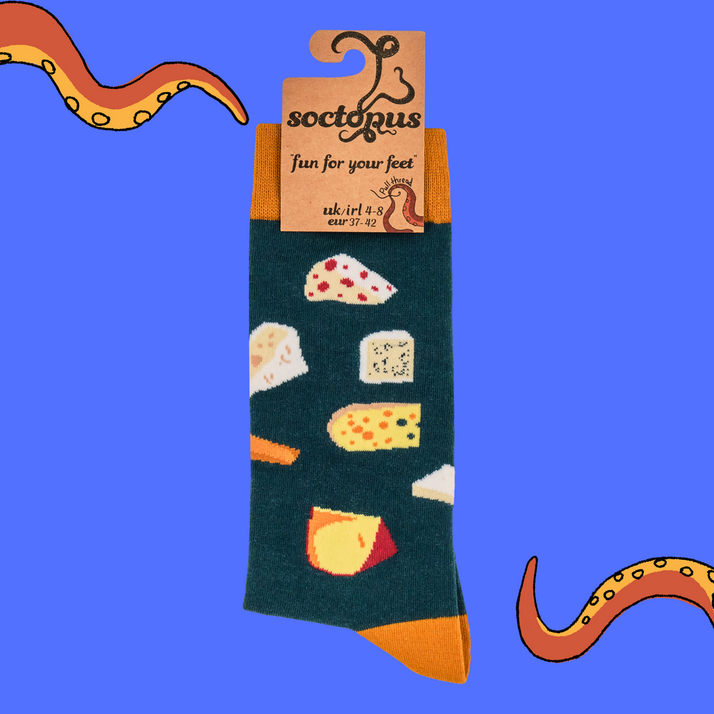 
                      
                        Cheese Socks - Cheesy Feet
                      
                    