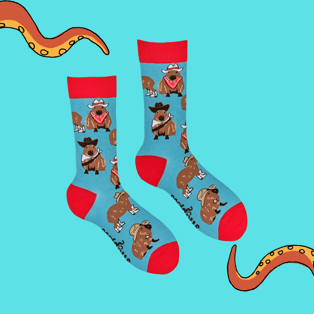 
                      
                        Cowboy Capybara Socks
                      
                    