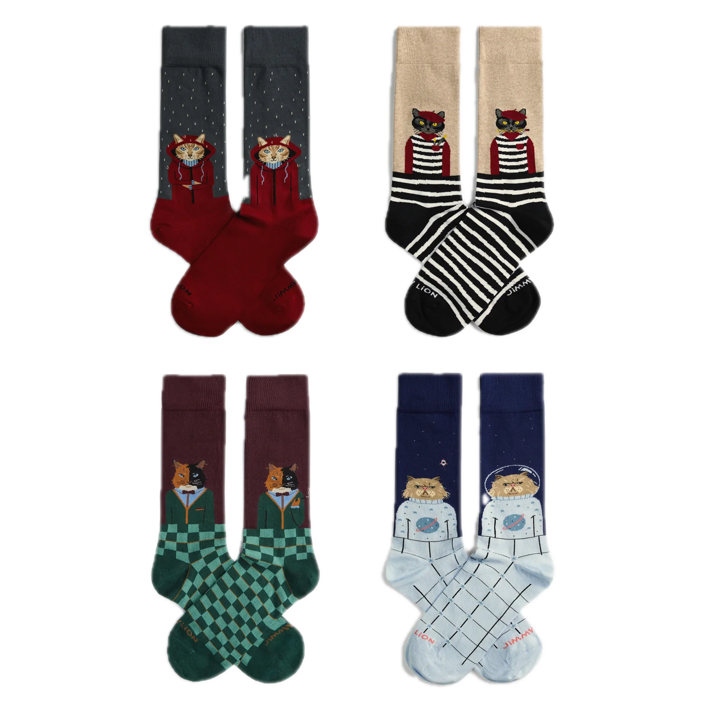 Cat Nights Gift Pack Socks