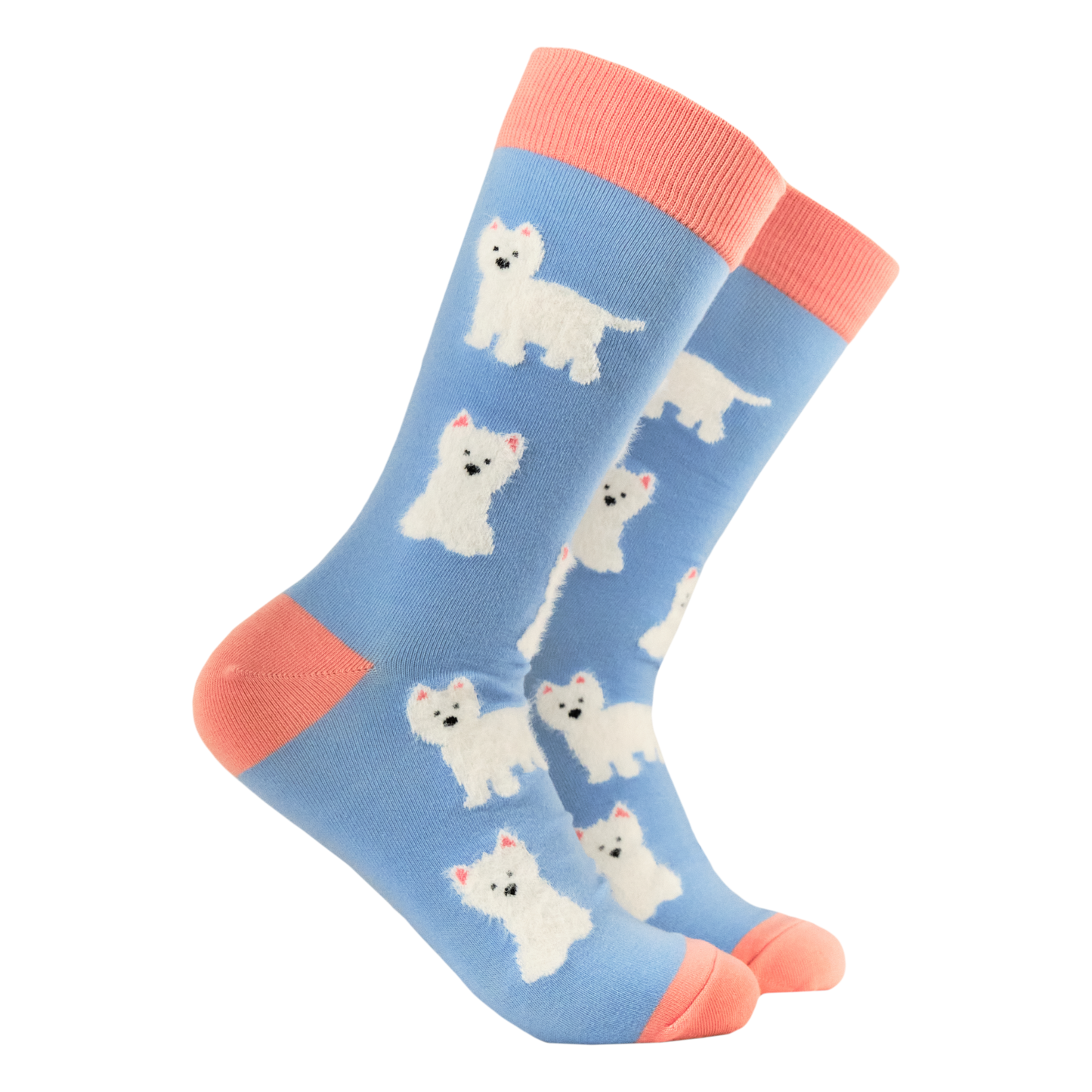 Fluffy Westies Socks