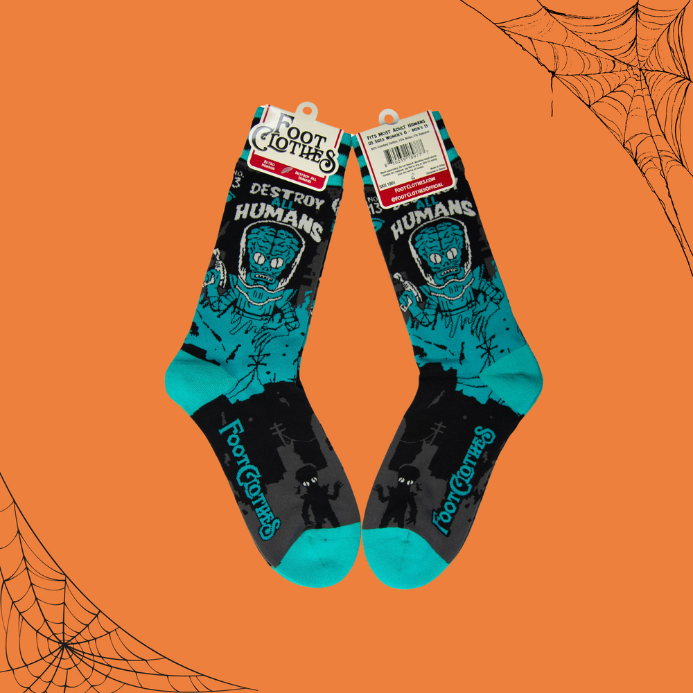 
                      
                        Destroy All Humans Socks
                      
                    