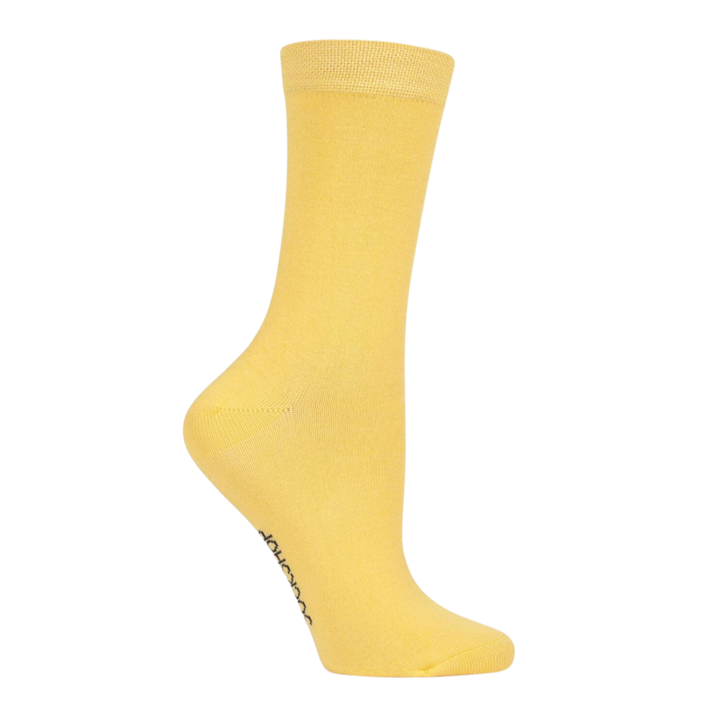 
                  
                    Rainbow Bamboo - Yellow - Hello Sunshine. A pair of yellow bamboo socks
                  
                